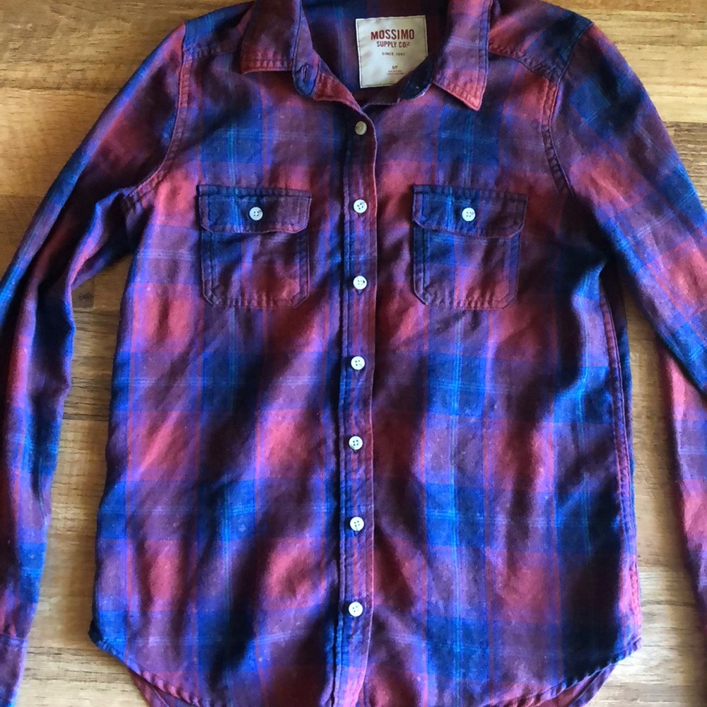Mossimo acid washed flannel - Picture 2 of 5